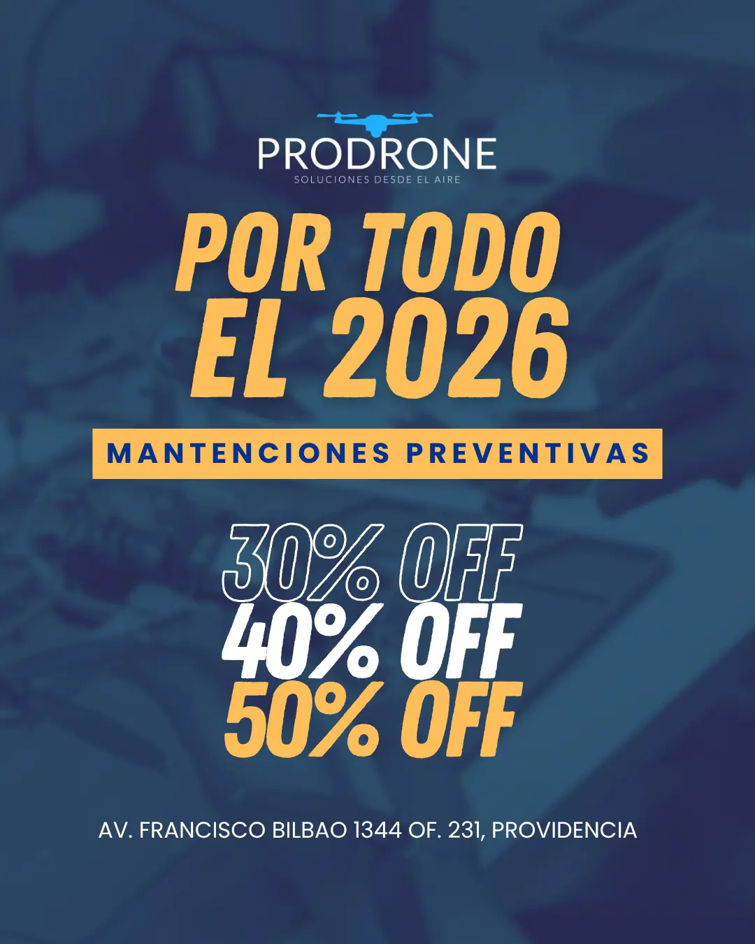 Promoción Servicio Técnico Prodrone